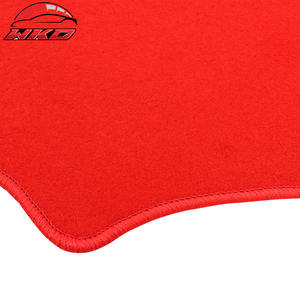 พรมปูพื้นรถยนต์ฮอนด้า ซีวิค ปี 16-21 สีแดง กำมะหยี่ พร้อม FK 4 ชิ้น - Product Image 2