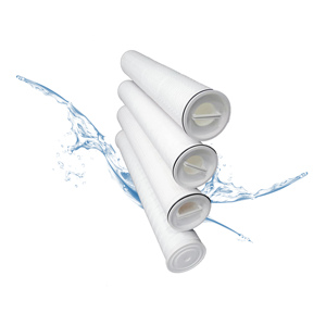 Cartucho de filtro plisado de PP de 40 pulgadas de alto flujo para tratamiento de aguas residuales - Product Image 1