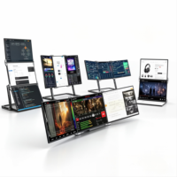 Monitor Portátil IPS de 15.6 Pulgadas, 3840*2160, 60Hz, Compatible con Pantalla Triple, para Mac, Android, iOS y Laptops, Venta al Por Mayor de Fábrica