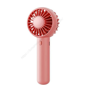 Ventilador de Mano USB Portátil Personalizado con Logotipo OEM al por Mayor, de Plástico, Recargable DC5V, Batería de 1500mAh, Doble Aspas KC, para Escritorio - Product Image 1