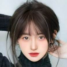 Domingconenaturale ala parziale SD 250313 _ p391341135 parrucche capelli umani con frangia naturale - Product Image 1