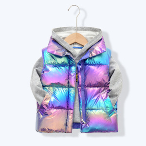 <span class=keywords><strong>Gilet</strong></span> bouffant léger pour garçon, manteau d'hiver résistant à l'eau, sans manches, <span class=keywords><strong>v</strong></span>êtements d'extérieur pour enfants - Product Image 6