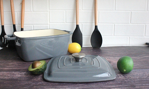 Nouveau <span class=keywords><strong>design</strong></span> Casserole <span class=keywords><strong>en</strong></span> <span class=keywords><strong>fonte</strong></span> émaillée Service OEM et ODM Four hollandais - Product Image 4