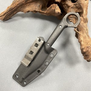 Lhsk78 Sửa Đổi Tanto Tip Stonewash Lưỡi Thép Đầy Đủ Tang End Vòng Sợi Xử Lý Sinh Tồn Chiến Thuật Trại Tiện Ích Cố Định Lưỡi Dao - Product Image 6
