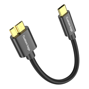 Câble de charge USB gratuit SUNGUY, câble de données à charge rapide Type-C tressé en nylon pour téléphone et ordinateur portable - Product Image 1