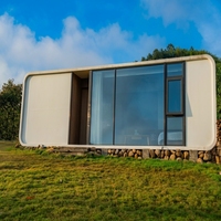 Unité résidentielle modulaire mobile Apple Cabin avec système intelligent complet, clé en main, maison portable à installer, coût