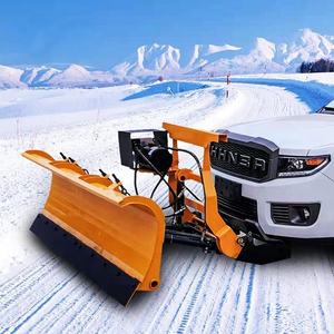 Prix de gros Voiture Pelle à neige Camion utilisation Chasse-neige Tracteur Chasse-neige à vendre - Product Image 1