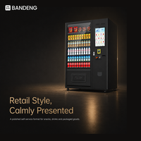 Distributeur automatique détachable BANDENG 6610 22T, installation en 17 minutes environ, avec alimentation AC220V 50Hz ou 60Hz