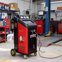 LAUNCH Value 500 Plus R134a/R1234YF Machine de récupération et de remplissage de réfrigérant pour climatisation automobile, Machine d'échange de gaz AC Launch