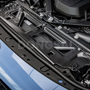 Cubierta de refrigeración de fibra de carbono preimpregnada estilo OEM para <span class=keywords><strong>BMW</strong></span> M3 G80 G81 M4 G82 G83 2019 + - Product Image 2