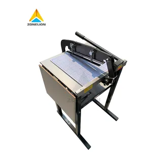 Manual/automatic fabric swatch cutter manually fabric sample straight cutter