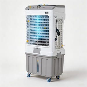 Refroidisseur d'air tour silencieux pour maison 550W 500-1999 CFM Climatiseur à eau autonome 1. Performances de refroidissement par eau efficaces 50 - Product Image 5
