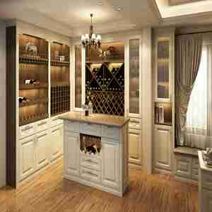 High Quality Custom Luxury Living bar <b>Wine</b> Cabinet Room Furniture Wooden <b>Wine</b> bar - Product Image 2