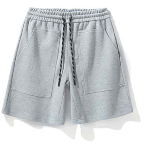 Pantalones Cortos de Verano para Hombre, Transpirables, de Poliéster, Estilo Casual, Largos hasta la Pantorrilla, con Cordón Ajustable y Bolsillos Grandes, Estilo Urbano Americano - Product Image 4