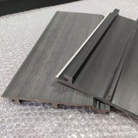 Panneau mural extérieur en WPC 170x20mm, imperméable, co-extrusion, résistant au feu, aux UV, aux termites et à la corrosion, certifié