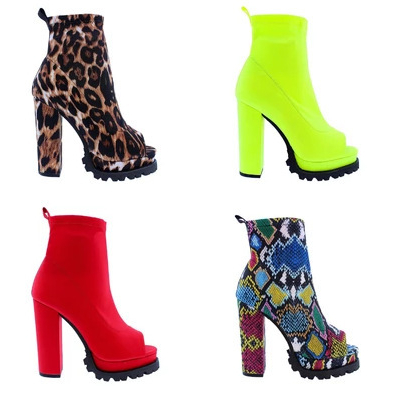 Новинка 2020, лидер продаж, женские сапоги 6 цветов, привлекательные женские осенне-зимние сапоги на высоком каблуке