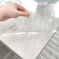 Feuille de plastique antistatique transparente de 1 mm d'épaisseur pour entrepôt frigorifique, rouleaux de protection de table en plastique, nappes de table en PVC imperméables ESD