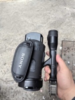 Caméscope portable Sony NEX-VG900E 1080P 24MP, appareil photo plein format pour la photographie et la vidéo
