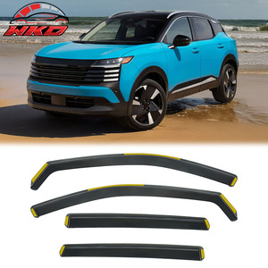 Pour Nissan Kicks 25-26 : Pare-pluie et déflecteurs de vitres latérales encastrés en PC pour protection des portières de voiture - Product Image 1