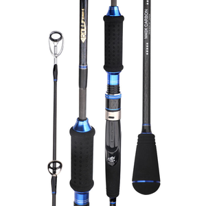 Newbility ホットセール 富士（FUJI）カーボンファイバー製 1.8m 1.98m スピニング/キャスティング ジギング用釣り竿 - Product Image 2