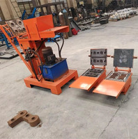 Machine à briques en terre rouge, machine à briques en argile, machine de fabrication de briques en terre cuite, en promotion