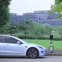 7kw14KW Wallbox EV stasiun pengisian daya tipe 2 penggunaan komersial rumah pintar j1772 EV pengisi daya aplikasi pintar rumah dengan aplikasi WiFi OCPP