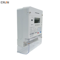 Compteurs d'électricité prépayés triphasés MD (Maximum Demand) avec port optique infrarouge pour la consommation d'électricité en kWh