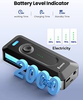 Eyoyo Portable Mini 1D 2D QR Code Reader Bluetooth Inalámbrico USB con cable Inventario Escáner de código de barras para iPhone iPad Teléfono