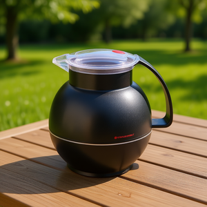 Rotpunkt Insulated Jug 360 Sissy Black <b>Plastic</b> <b>Drinkware</b> - Product Image 3