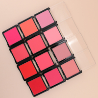 OCHAIN Vente en gros Blush bas quantité minimale de commande pigmenté en poudre Blush en poudre Blush imperméable végétalien à marque privée