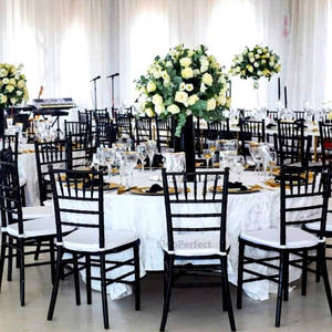 Sillas Chiavari de Metal Blancas de Lujo para Bodas y Eventos, Personalizables a Precio Económico - Product Image 5