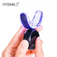 Ivismile OEM Устройство для отбеливания чувствительных зубов, домашний набор для отбеливания под собственной торговой маркой, одобренный SGS, с LED-лампой и гелем для отбеливания зубов