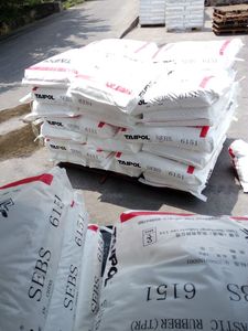 Caucho termoplástico estireno-butadieno <span class=keywords><strong>SEBS</strong></span> Partícula de caucho termoplástico Sbs - Product Image 6