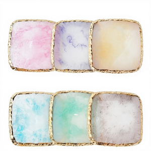 Paleta de Esmalte de Uñas de Resina de Colores, Cuadrada, Portátil, para Mezclar Colores de Gel, para Manicura en Salón - Product Image 6