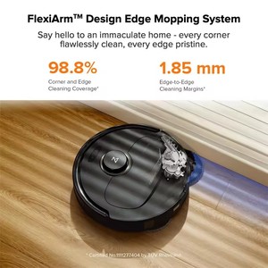 Robot aspirateur Roborock Qrevo Pro avec fonction de lavage à l'eau chaude et séchage automatique du balai, détection intelligente des saletés, 7000 Pa - Product Image 4