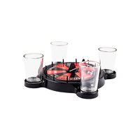 Jeu de Roulette chaussures pour adultes, ensemble pour boire, avec lanceurs de verre, fête
