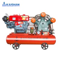 Kaishan Usine Directe 3m3/min Piston Compresseur D'air Portable Diesel Alimenté 220V Mining Diesel Moteur Pompe Lubrifié Air