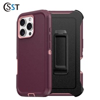 Coque de téléphone portable antichoc directe d'usine pour iPhone 16 Pro Max couverture de téléphone durable pour iPhone 16 Series