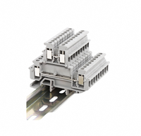 Câblage rapide PT2.5 connecteur de fil bornier enfichable avec bornier à ressort combiné bornier à rail Din