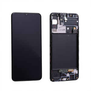 Pantalla táctil LCD para Samsung Galaxy A30s A307 con marco OLED negro - Product Image 2