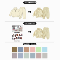 Conjunto de Ropa para Niño de Color Sólido, Ropa Infantil al por Mayor, Conjuntos de Ropa para Niños de Primavera, Otoño e Invierno