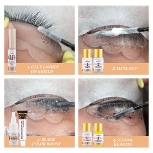 ICONSIGN Etiqueta Privada <span class=keywords><strong>de</strong></span> alta calidad <span class=keywords><strong>pestañas</strong></span> permanente set Eyelash Lift y <span class=keywords><strong>tinte</strong></span> <span class=keywords><strong>kit</strong></span> <span class=keywords><strong>con</strong></span> herramientas profesionales <span class=keywords><strong>de</strong></span> elevación <span class=keywords><strong>de</strong></span> <span class=keywords><strong>pestañas</strong></span> - Product Image 2