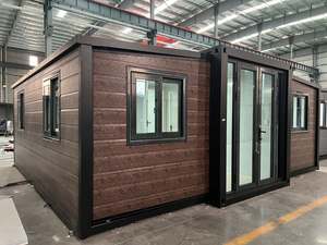 <span class=keywords><strong>Maison</strong></span> préfabriquée extensible de luxe 20FT 30FT 40FT avec 2 chambres, toilettes et salle de bain - Design moderne, mobile pour hôtel, parc extérieur - Product Image 2
