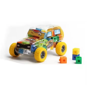 Blocs de construction carrés intelligents, jouet éducatif, 60 pièces, ensemble de blocs de construction magiques DIY - Product Image 1