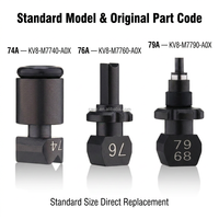 Buse d'aspiration en céramique pour monteur SMT Yamaha YV100XG YV180 74A KV8-M7740-A0X 76A KV8-M7760-A0X 79A KV8-M7790-A0X
