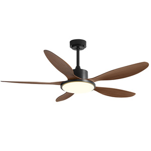 <b>Ceiling</b> <b>Fan</b> Light With Led Fixed Blade For Living Room And Study 15-30 Sqm 25000 Hours Lifespan - Product Image 2