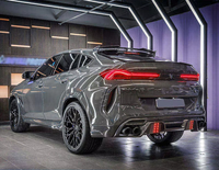 Kits de carrosserie en fibre de carbone de haute qualité style Larte Design pour BMW X6M F96 2019-2023 : Lame avant, jupes latérales, diffuseur arrière, calandre, capot