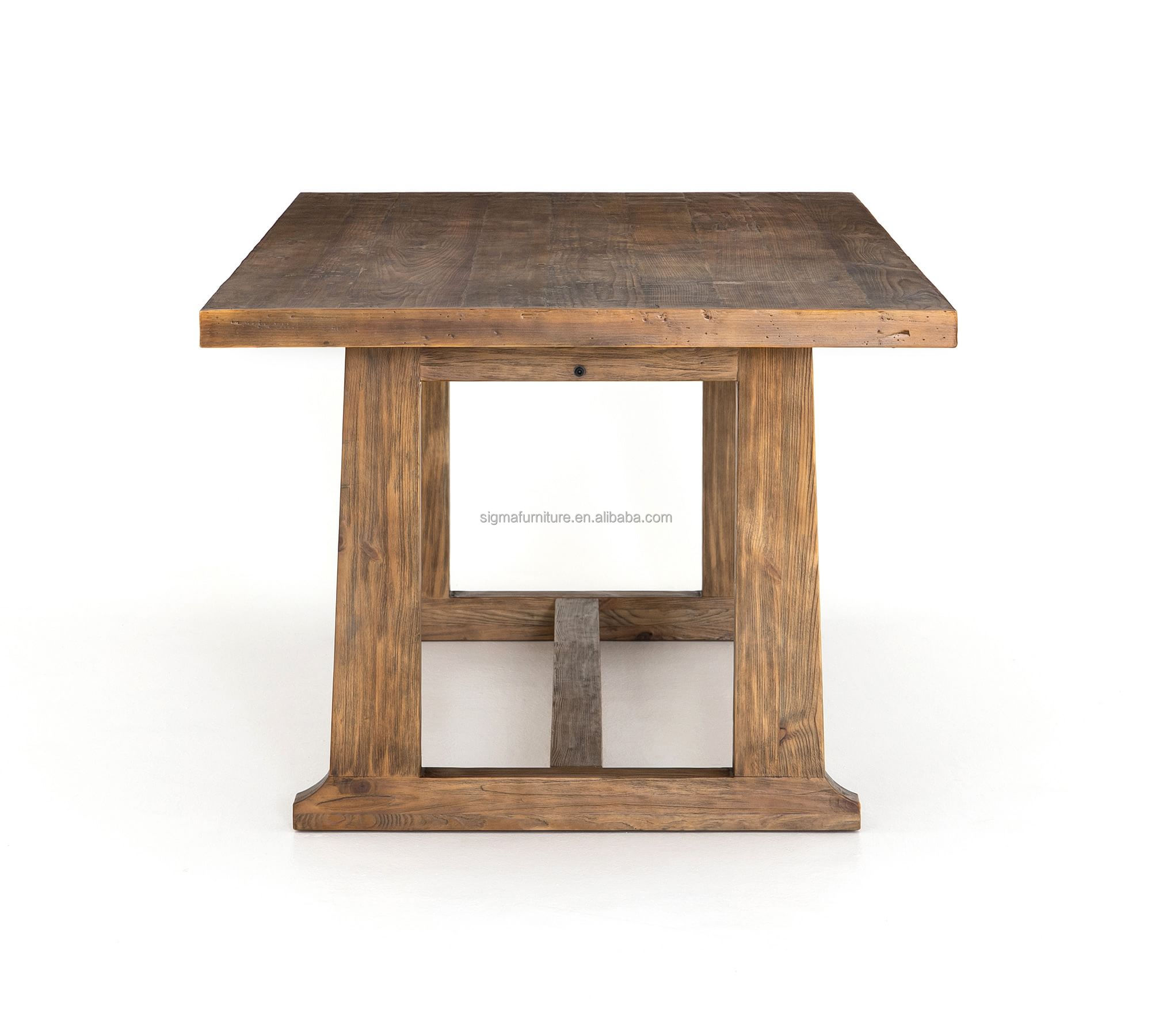 factory direct sale wooden farmhouse dining table rustic table garden dinner party food table