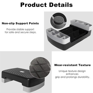 Plataforma de Step Aeróbico Portátil Mini, Estable con Superficie Antideslizante - Product Image 2