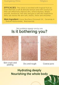 Private Label Tropical Fruit Body Lotion with Light Sweet Scent for Skin Nourishing Keep Skin Soft and Smooth - Product Image 4